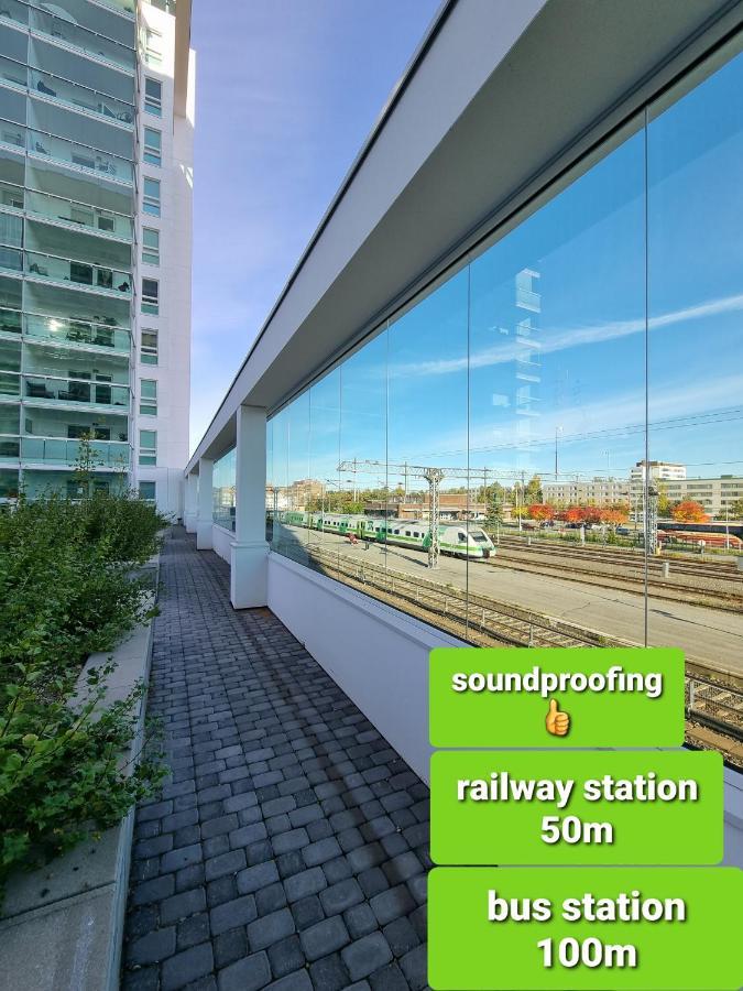 City Center 1R Studio With Perfect View, Parking Oulu Ngoại thất bức ảnh