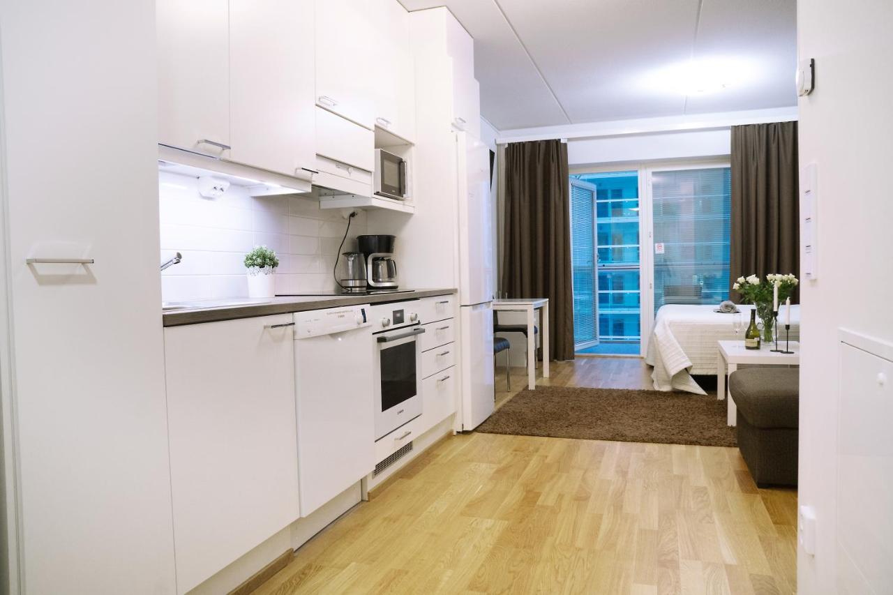 City Center 1R Studio With Perfect View, Parking Oulu Ngoại thất bức ảnh